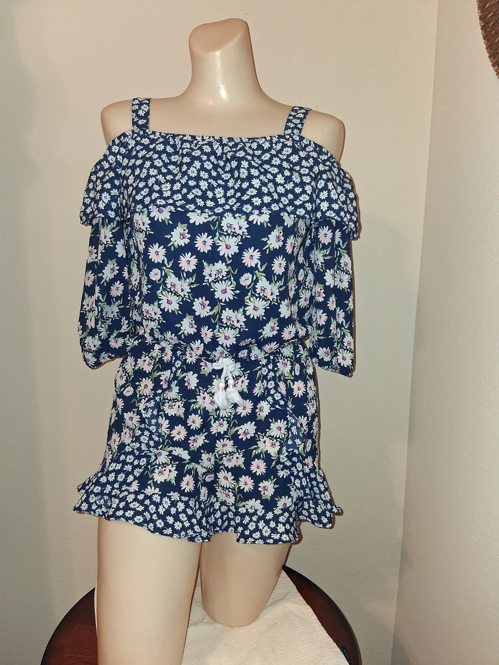 Women’s Floral Off The Shoulder Romper